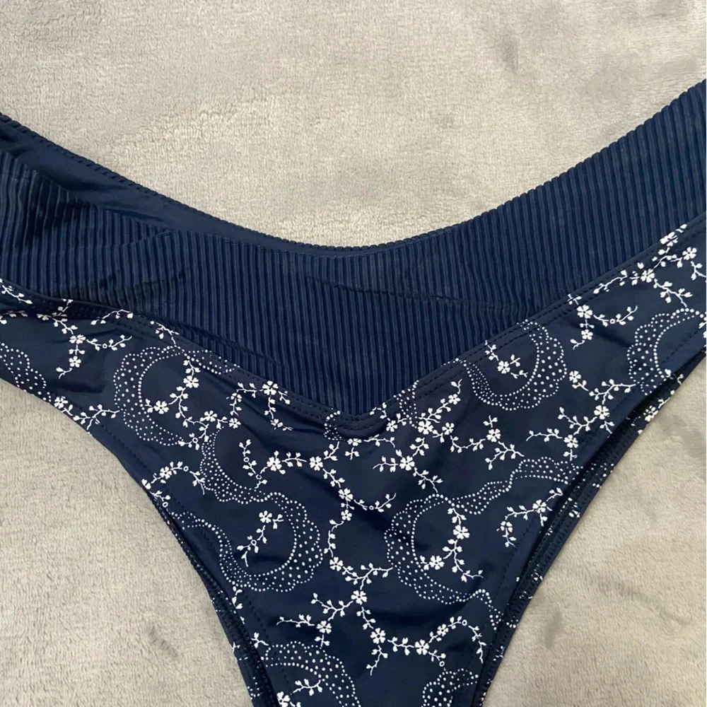 New! Frankie’s Bikinis Bellamy Ribbed Bikini Bottom 10722